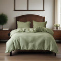 Simple&Opulence 100% Washed Linen Duvet Cover Set 68"x86" by SimpleOpulence