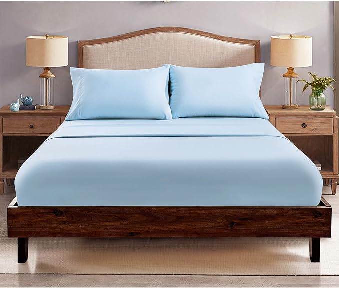 FreshCulture King Fitted Sheets, Bulk Pack of 6, Deep Pocket, Soft Microfiber - Image 7
