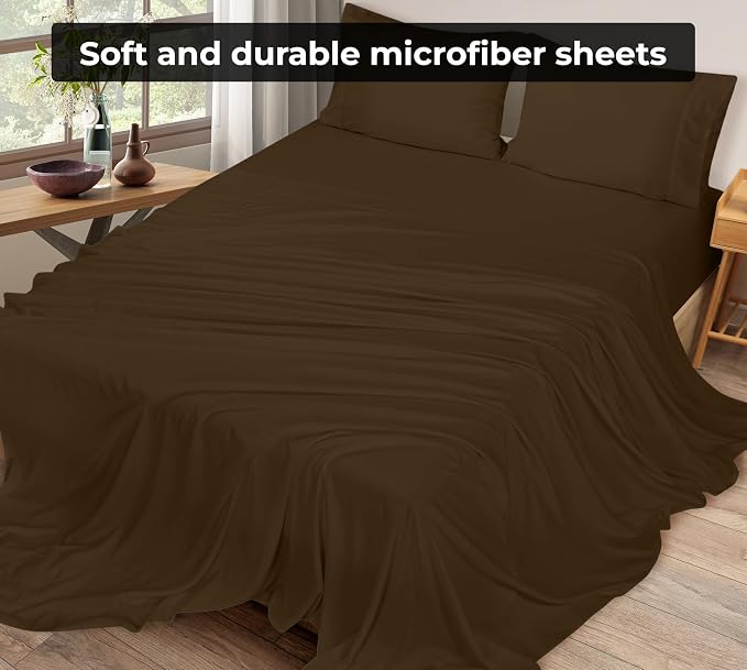 Royale Linens 2 Pack Bulk Flat Sheet Set - Image 5