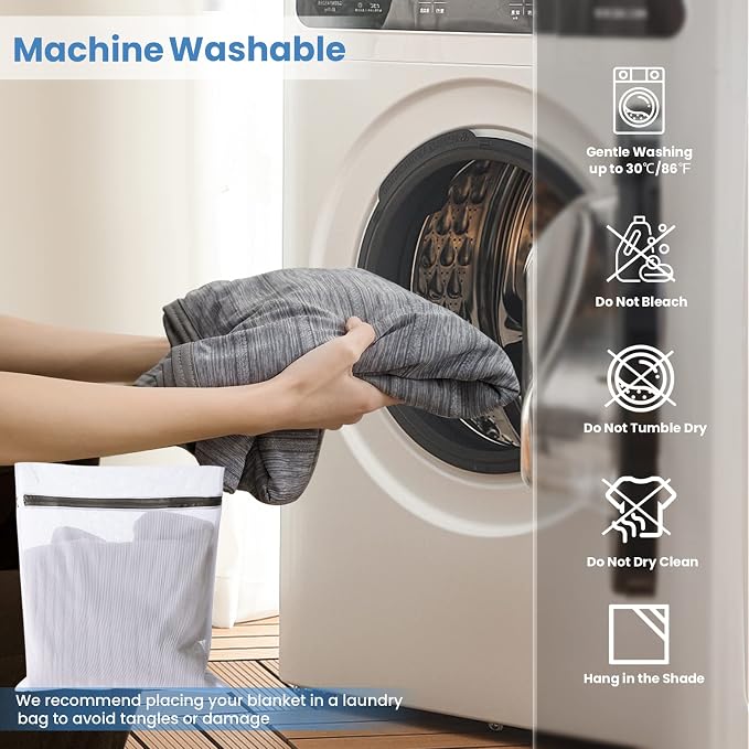OIGAE Cooling Blanket for Hot Sleepers - Image 7