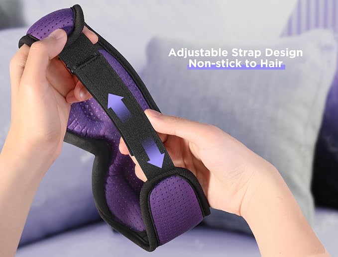 LC-dolida Sleep Mask with Bluetooth Headphones Bluetooth Sleep Mask Sleep - Image 6