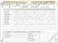 Habit Tracker Calendar-12 Months Undated Daily Weekly Goal and Habit Tracker by PIOOJK