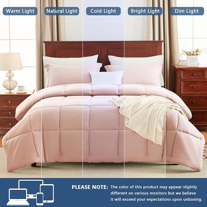 CozyLux Queen Size Comforter Set - Image 5