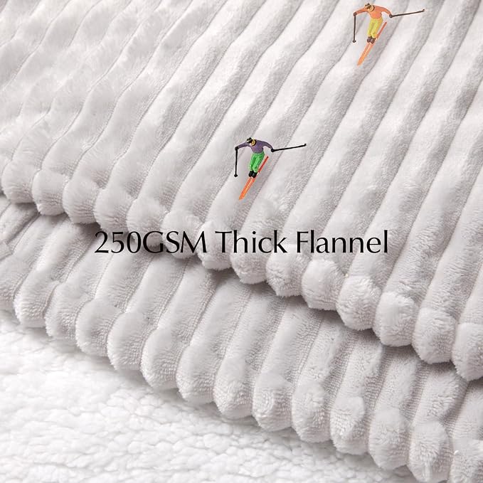 SNUGSUN Heated Blanket Throw Size, Soft and Cozy Electric Heating Blanket - Image 7
