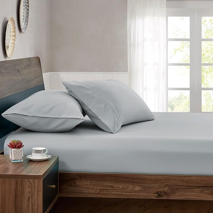FreshCulture Twin Fitted Sheets, Bulk Pack of 6, Deep Pocket, Soft Microfiber - Image 6