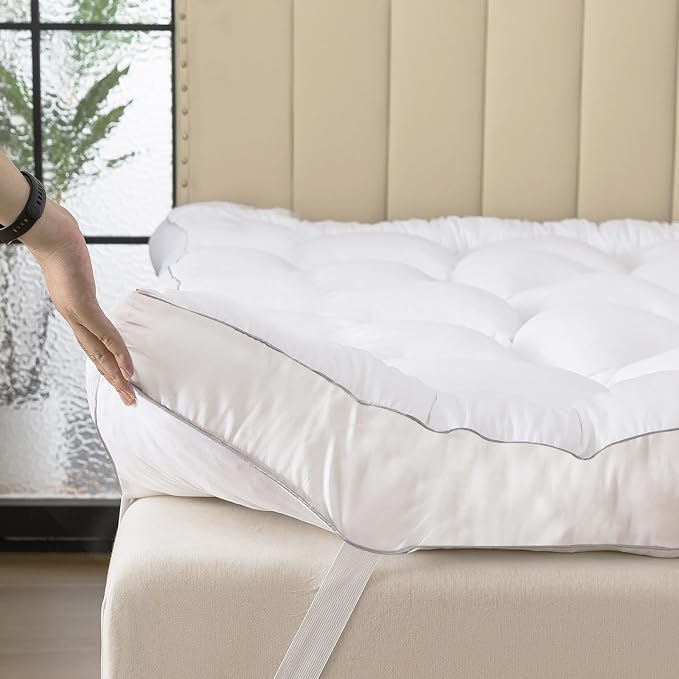 SHOUREN Memory Foam Mattress Topper King by Unknown