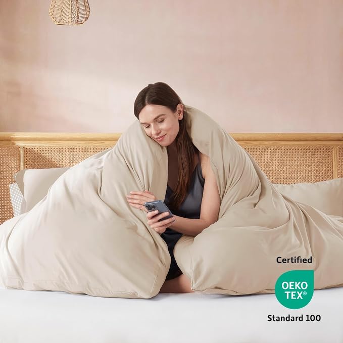 Nestl Linen Duvet Cover Queen Size - Image 3