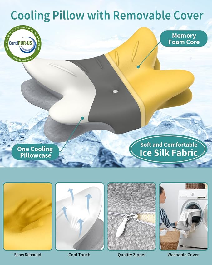 Cervical Neck Pillow for Pain Relief - Image 3