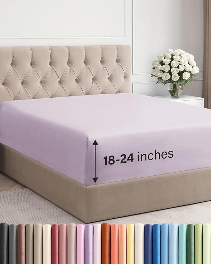 Extra Deep King Fitted Sheet by CGKUnlimited