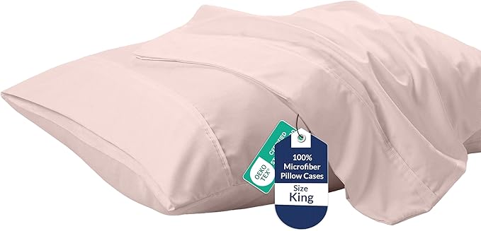Royale Linens King Pillowcase Set of 2 by ROYALELINENS