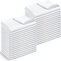 SmoothNovelty 30 Pack Twin Flat Sheets Bulk Soft Microfiber Massage Spa Bed by SmoothNovelty