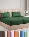 Split King Size 5 Piece Sheet Set by CGKUnlimited