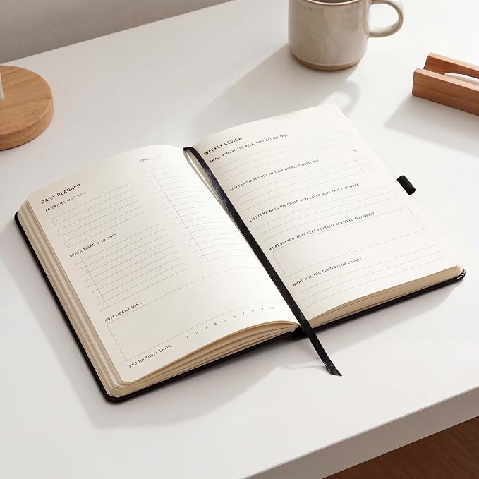 Productivity 3-month Planner Undated Daily Weekly Monthly Planner - Image 5