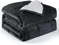 Alomidds Weighted Blanket with Soft Plush Fleece, Throw Blanket with Cozy Warm by Alomidds