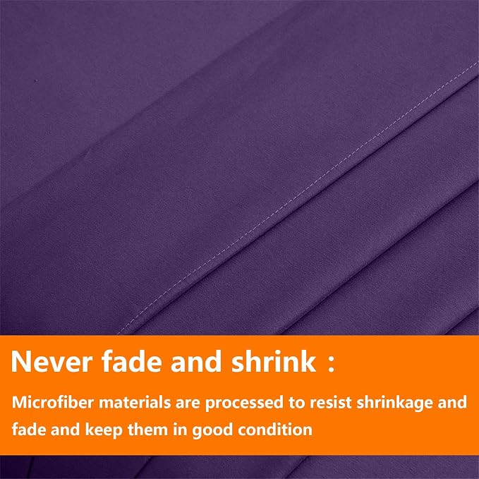 TAIMIT Purple King Comforter Set - Image 7