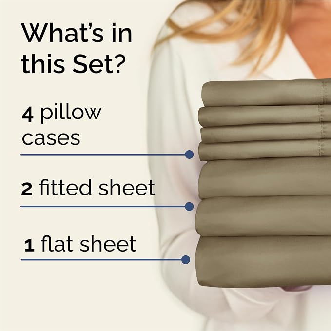 Split King 7 Piece Sheet Set - Image 2