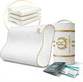 Royal Therapy Travel Memory Foam Cervical Pillow – Contour Pillow by ROYALTHERAPY