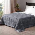 downluxe Weighted Blanket Queen Size, 15 lb Weighted Blanket by Downluxe