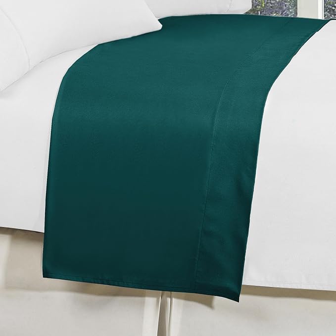 Elegant Comfort Premium Hotel Quality 1-Piece Flat Sheet, Luxury and Softest - Image 4