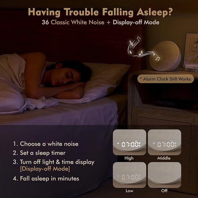 Tap-to-Snooze Sunrise Alarm Clock - Image 2