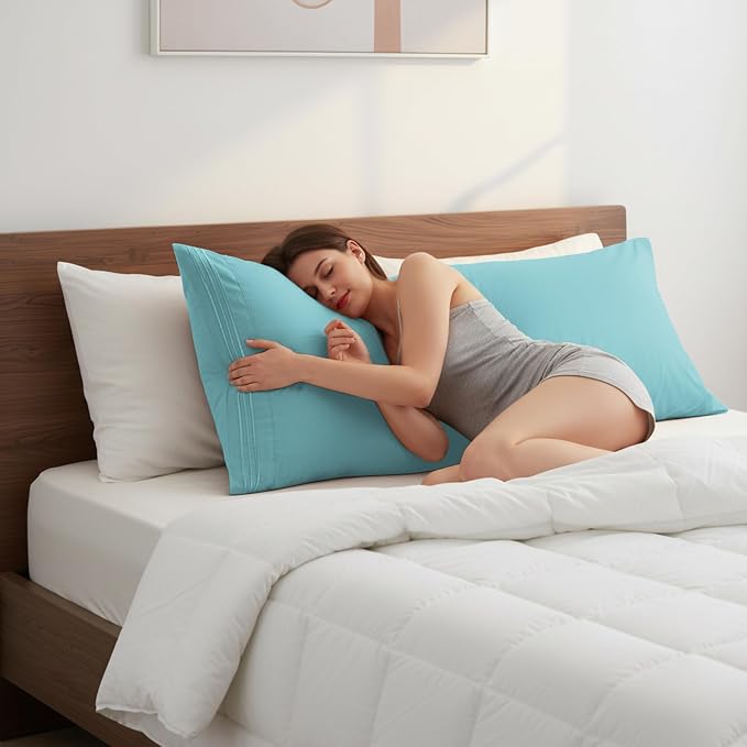 Elegant Comfort Luxury Ultra-Soft 1-Piece Body Pillowcase - Image 4