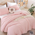 weigelia Blush Pink Comforter Set Twin Boho Pink Twin Comforter by WEIGELIA
