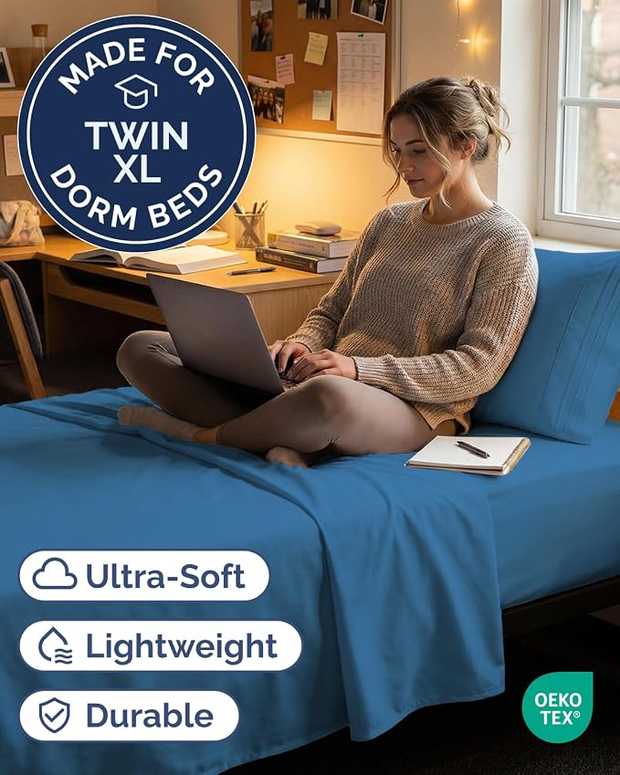 Twin XL Size 3 Piece Sheet Set - Image 2
