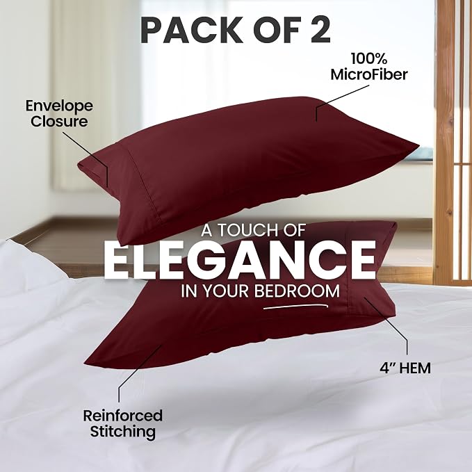 Utopia Bedding Queen Pillow Cases - Image 5