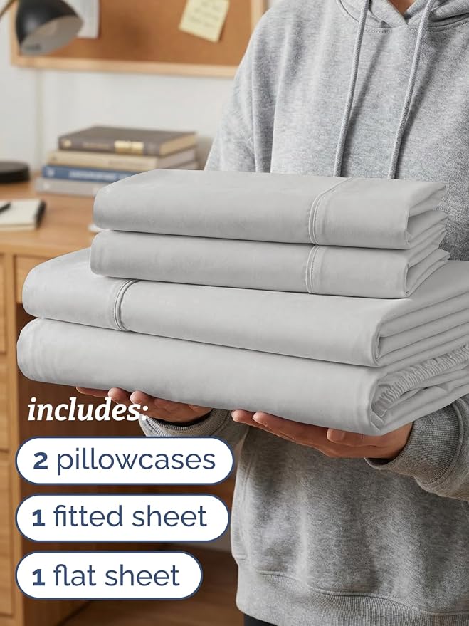Twin XL 4 Piece Sheet Set - Image 3