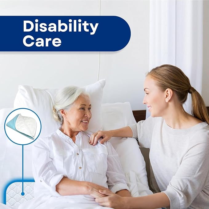 RMS Ultra Soft 4-Layer Washable and Reusable Incontinence Bed Pad - Image 7