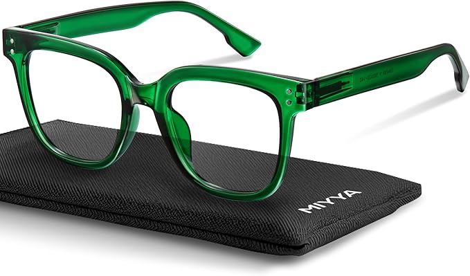 miyya Blue Light Glasses for Women & Men – Oversized UV & Blue Light Blocker by miyya