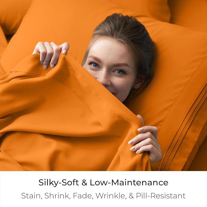Mellanni Twin Size Flat Sheet - Image 5