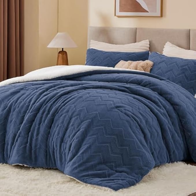 BEDELITE Fluffy Full Size Comforter Set - Image 3