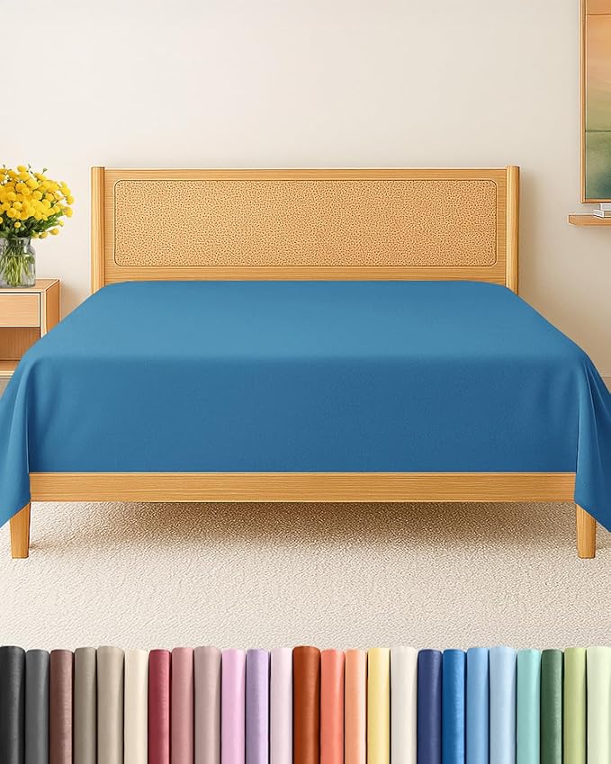 King Size Flat Sheet by CGKUnlimited