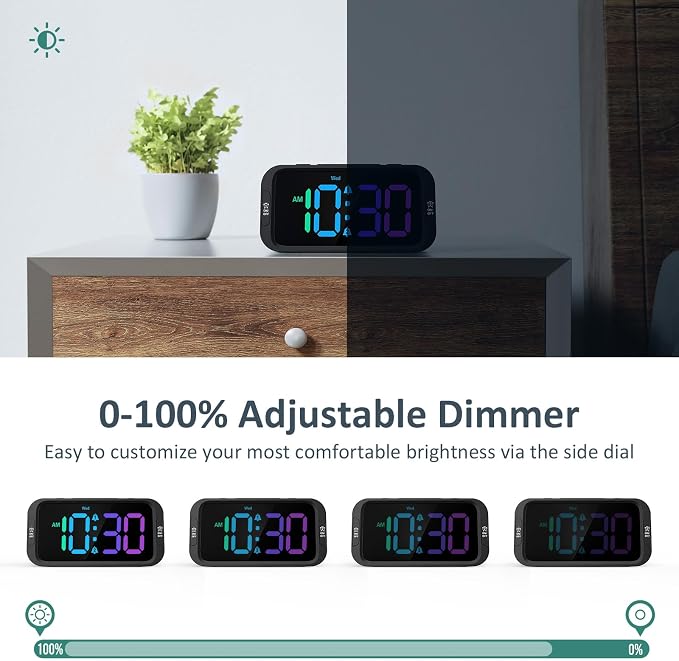 Odokee Digital Dual Alarm Clock - Image 8