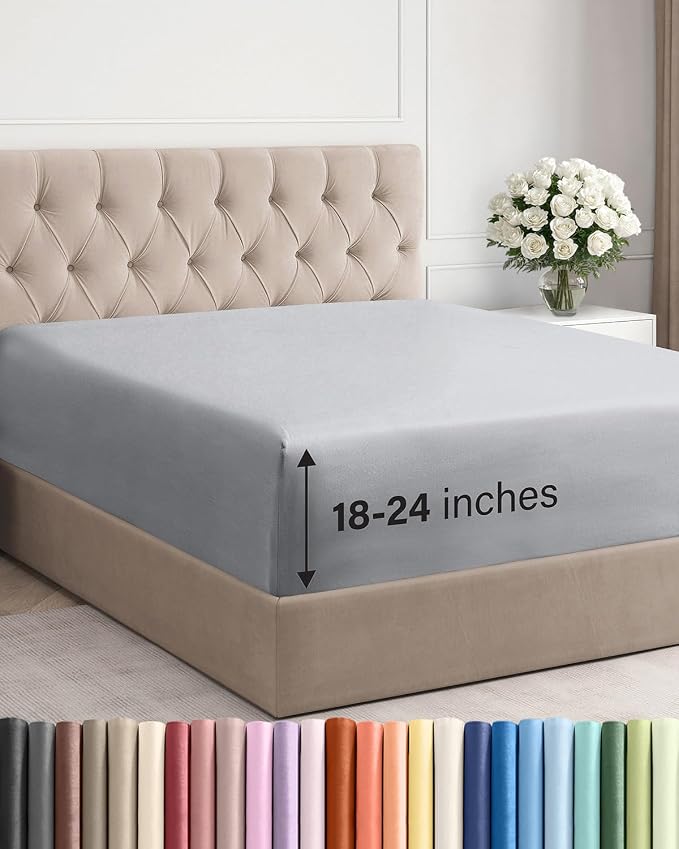 Extra Deep Full Fitted Sheet by CGKUnlimited