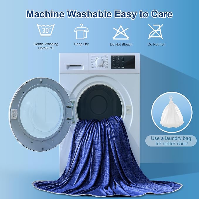 KMUSET Cooling Blanket Twin, Double Sided Summer Cooling Blankets - Image 7