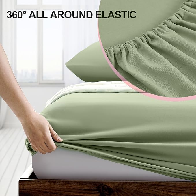 FreshCulture Queen Fitted Sheet - Image 3