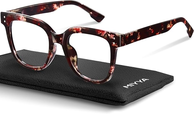 miyya Blue Light Glasses for Women & Men – Oversized UV & Blue Light Blocker by miyya