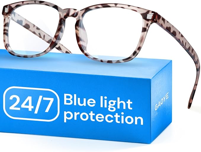 Gaoye Leopard Blue Light Glasses by Gaoye