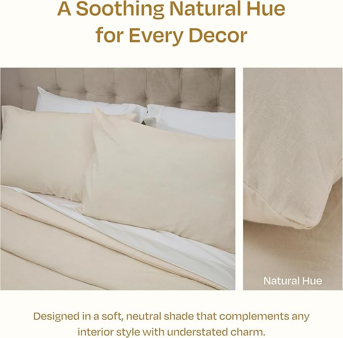 California Design Den Oversized King Duvet Cover Set - Image 3