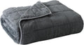 Sherpa Weighted Blanket for Adults, 15 lbs Furry Bed Blanket for Deep Sleep by Unknown