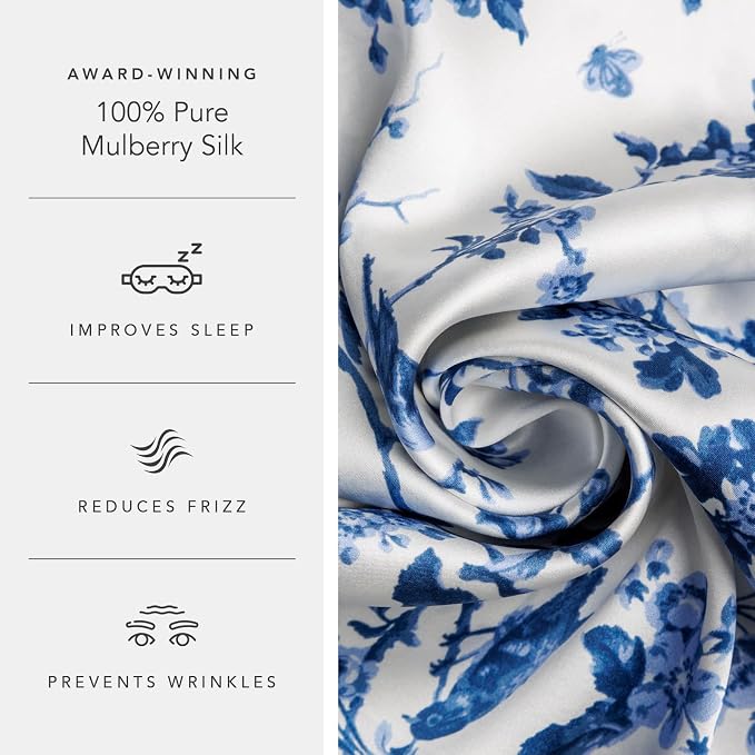 Fishers Finery 25mm 100% Pure Mulberry Silk Pillowcase - Image 5