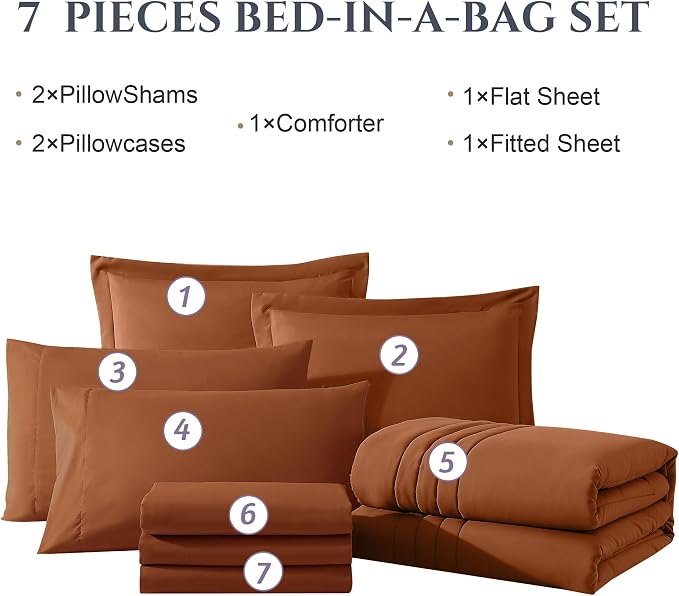 Monbix Super King Plus Size Comforter Set - Image 7