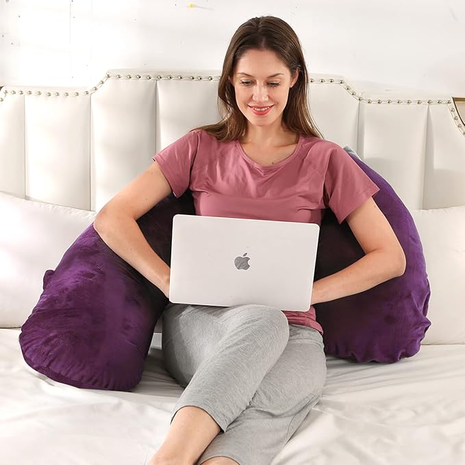 BATTOP Pregnancy Pillows for Sleeping, Maternity Body Pillow - Image 7