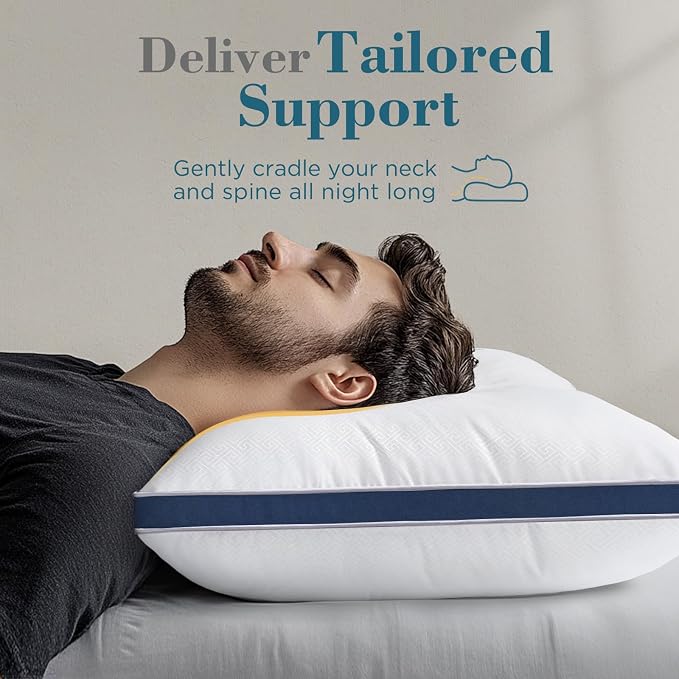 viewstar Bed Pillows King Sizes Set of 2, Hotel Quality Cooling Down - Image 3