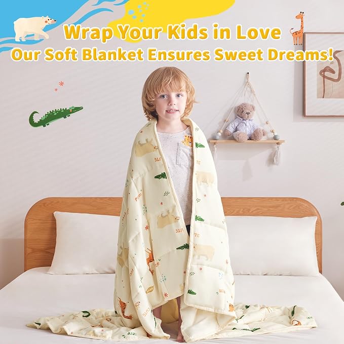 anfie Weighted Blanket Kids Weighted Blanket Cooling Blanket - Image 4
