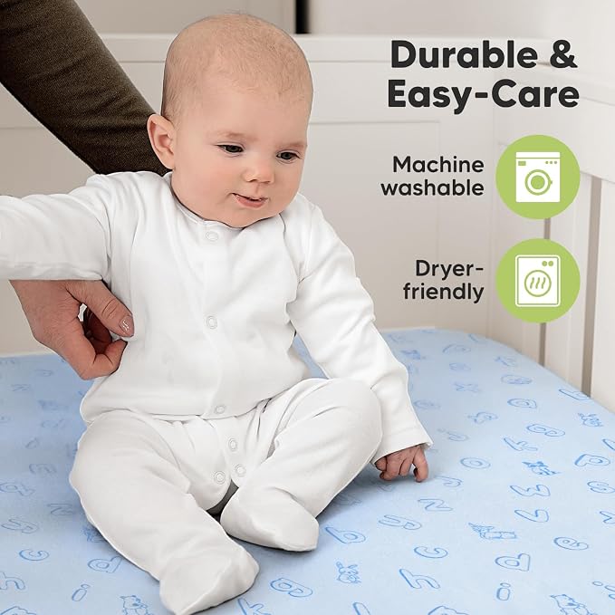 KeaBabies 2-Pack Organic Crib Sheets - Image 7
