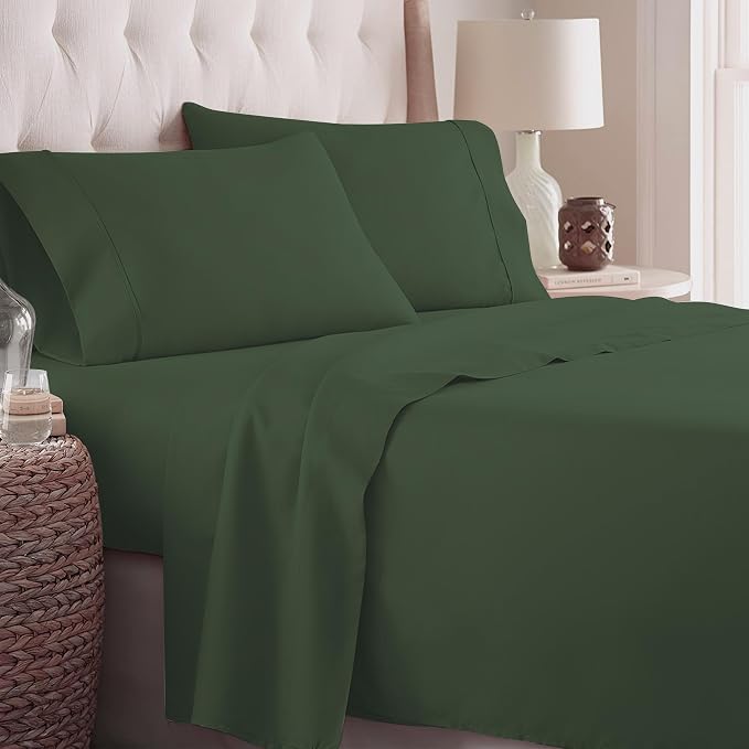 Danjor Linens Twin Bunk Bed Sheets w/ 2 Pillowcases, Lightweight Brushed by DanjorLinens
