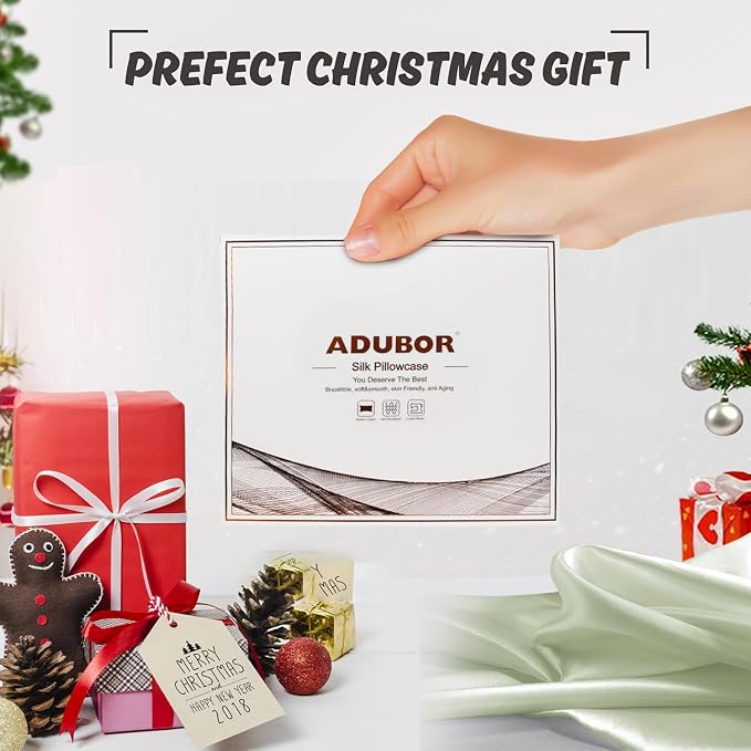 Adubor 100% Silk Pillowcase - Image 8